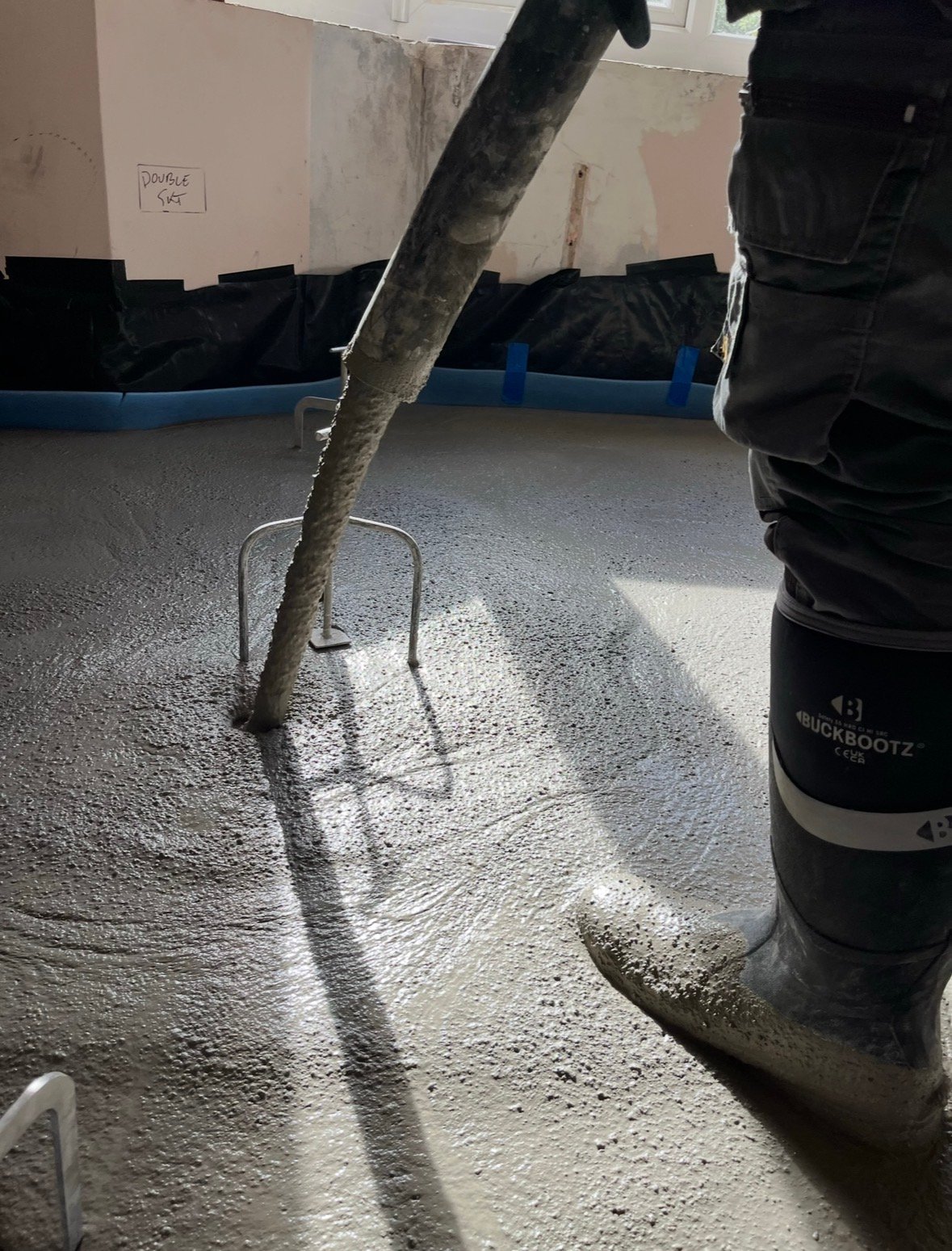 Liquid Screed Floor Drying
